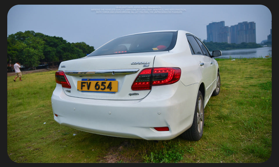 Toyota Corolla 2012 Smoke Backlights