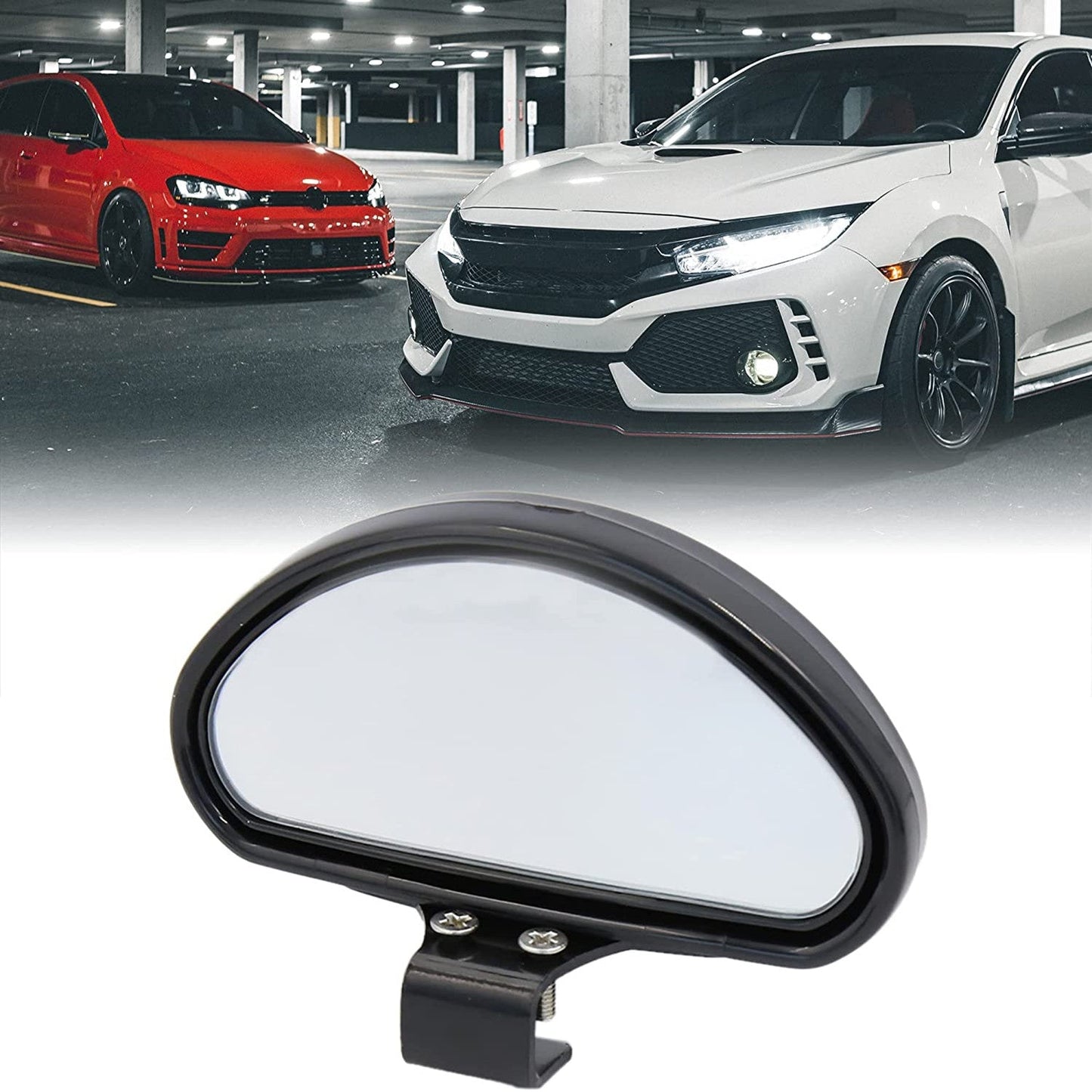 D-Shape Blind Spot Mirror