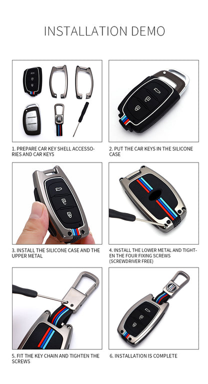 Hyundai Sonata Zinc Key Cover