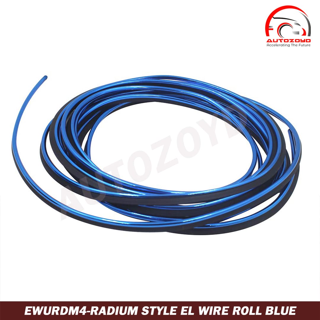 Radium Style EL Wire Roll Blue