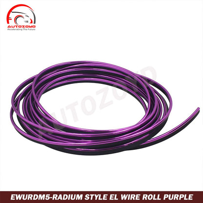 Radium Style EL Wire Roll Purple