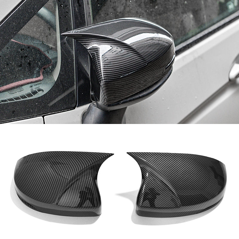 Honda City 2022 Side Mirror Batman Covers CF - Honda City 2022,2023(6th Generation) - Carbon Fiber Pattern/Carbon Fiber