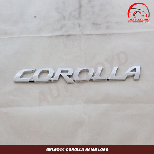 Corolla Name Logo