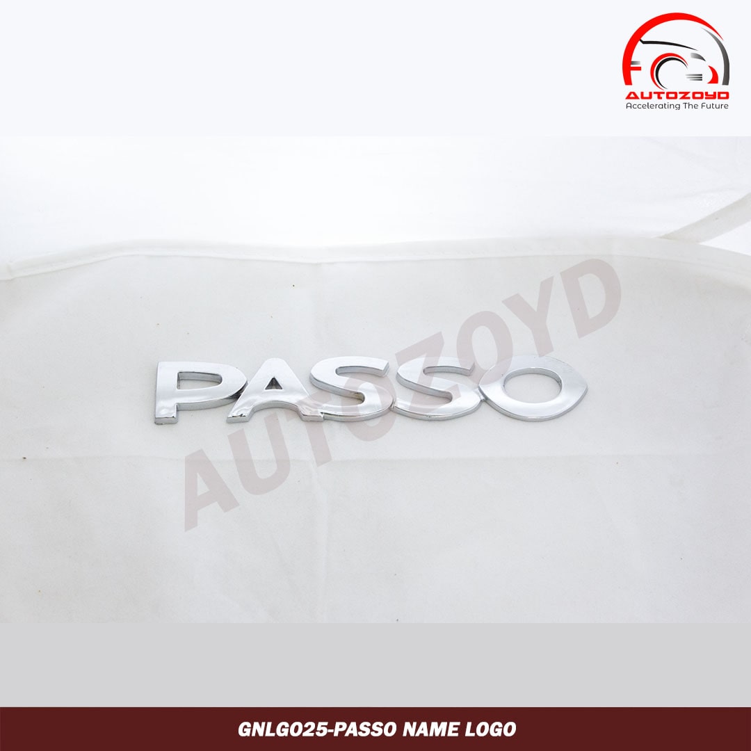 Passo Name Logo