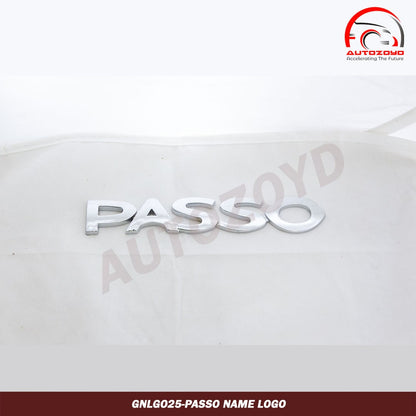 Passo Name Logo