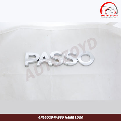 Passo Name Logo