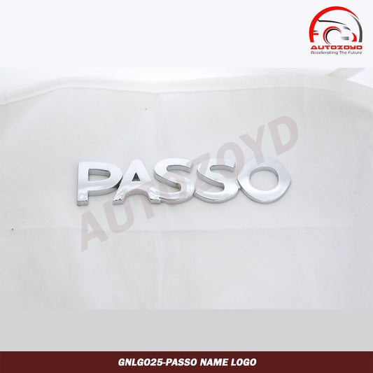 Passo Name Logo