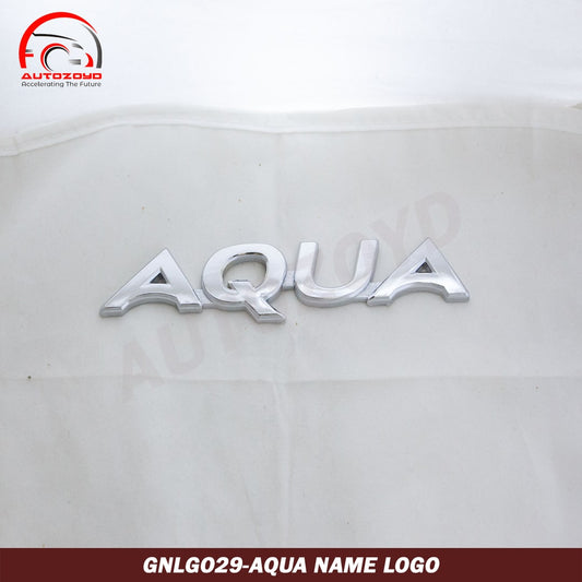 Aqua Name Logo