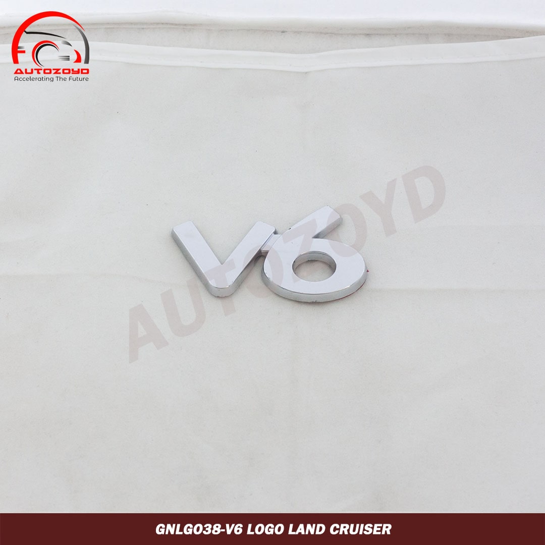 V6 Logo Land Cruiser