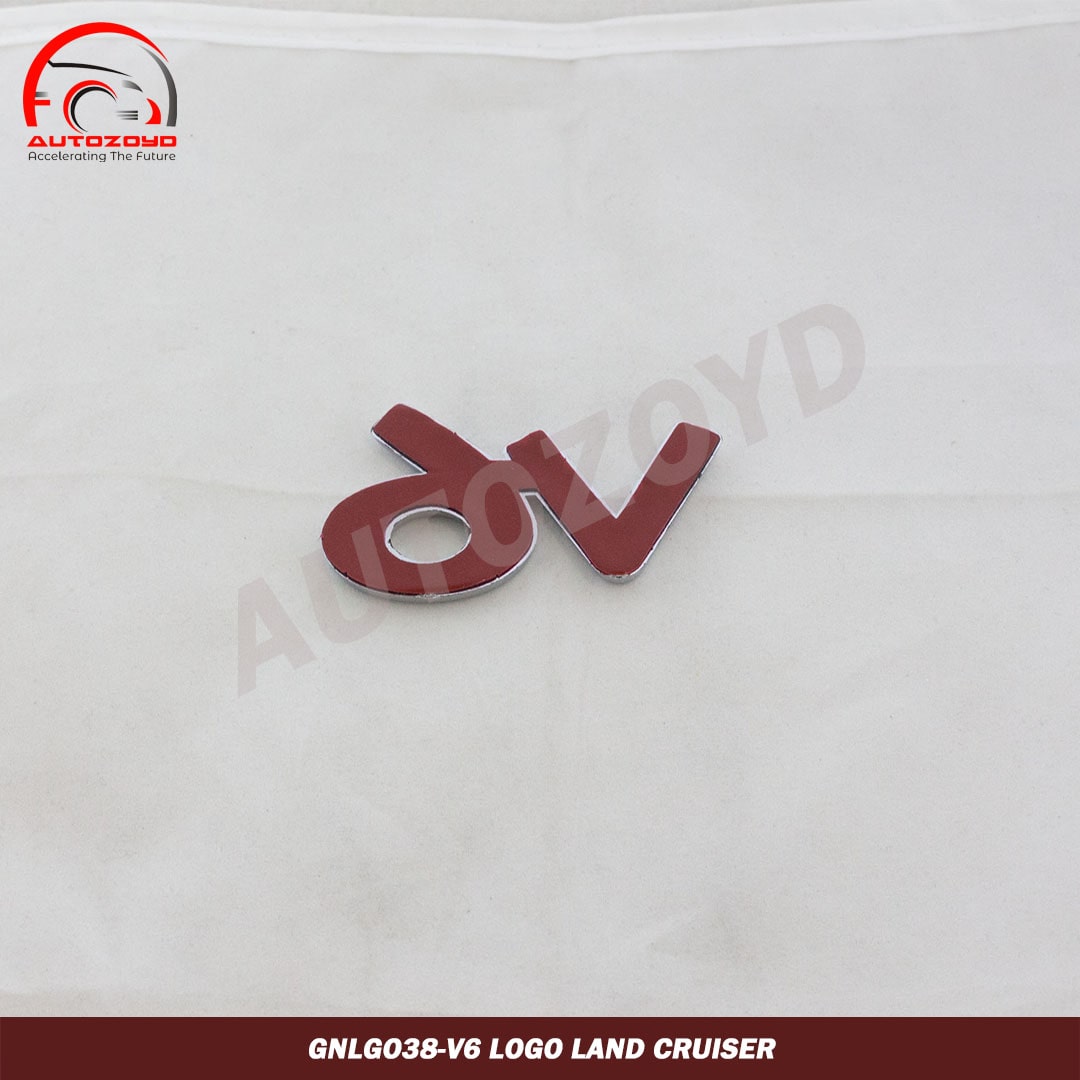 V6 Logo Land Cruiser