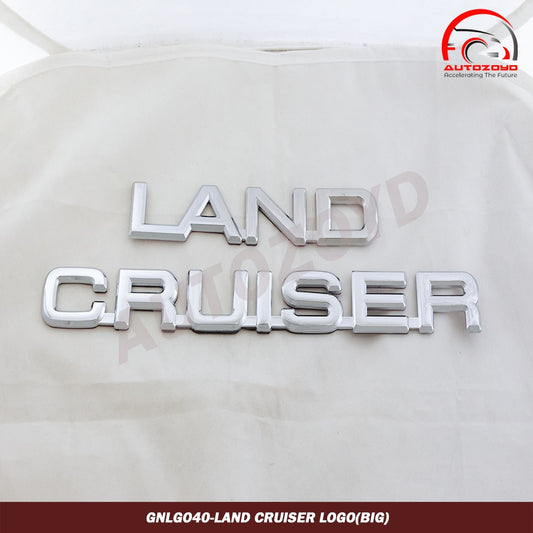 Land Cruiser Logo(Big) - Front Bumper Grill Emblem/Grill Metal Emblem/Grill Metal Logos/Front Grill Logo