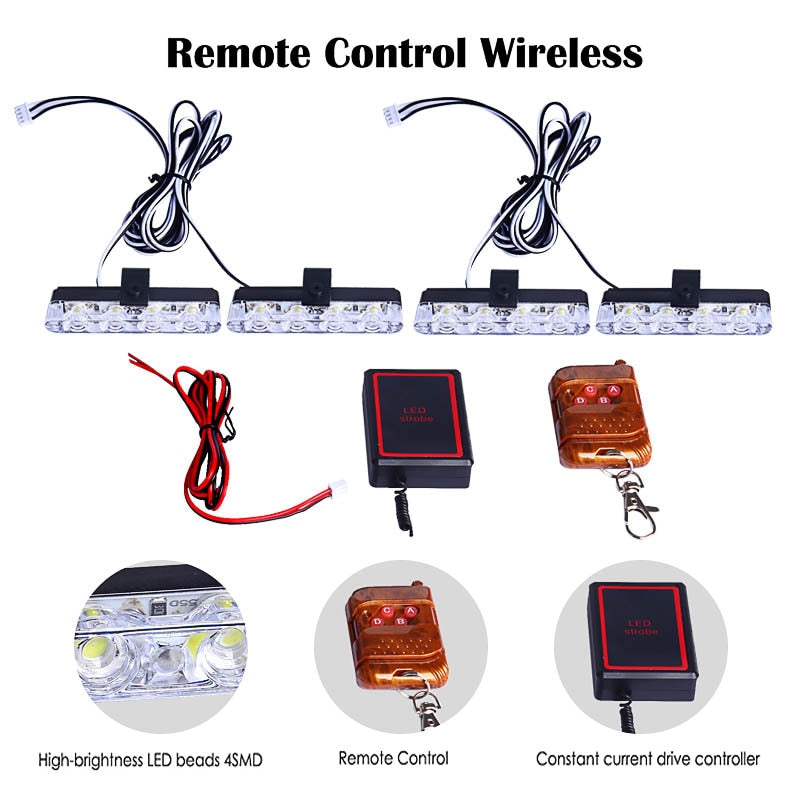 Grill Police 4x4 Wireless Grill Police Light