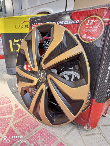 Golden Black Taiwan Style Wheel Cover 13 inch