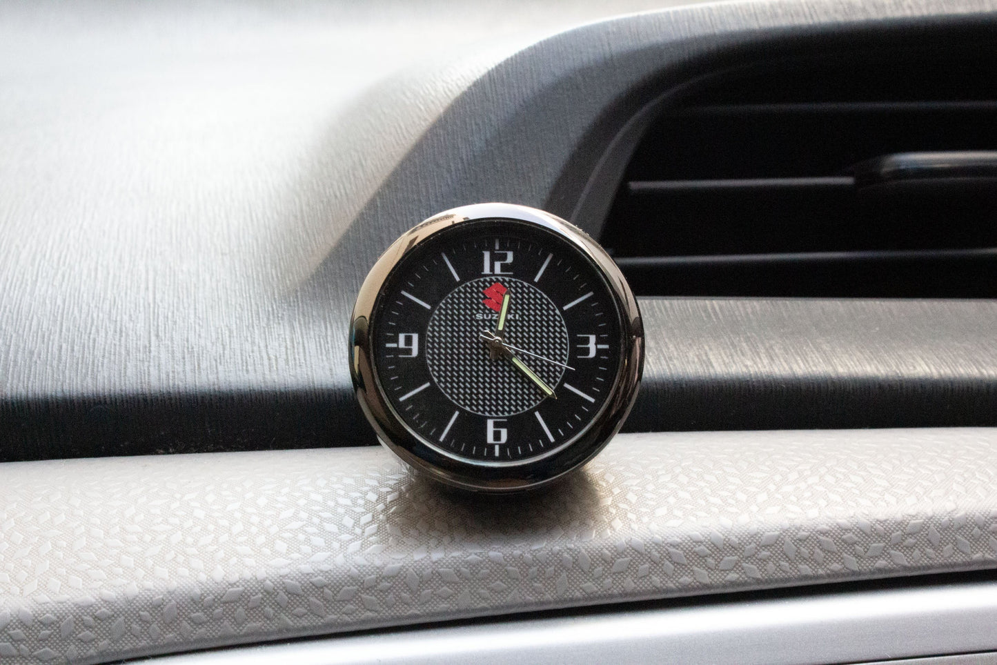 Suzuki Dashboard/AC Vent Clock - Suzuki Alto 2001,2002,2003,2004,2005,2006,2007,2008,2009,2012,2011,2012(5th Generation) - Suzuki Alto 660cc 2019,2020,2021,2022,2023(8th Generation) - AC Panels/AC Vents/AC Grill