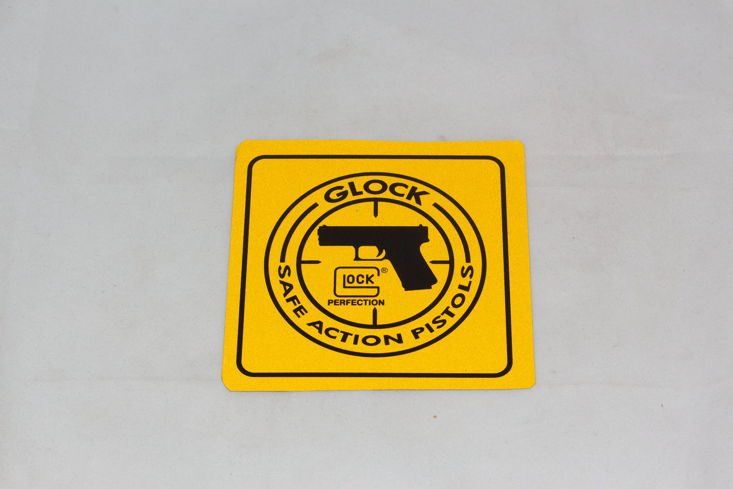 GLock Yellow AR Sticker