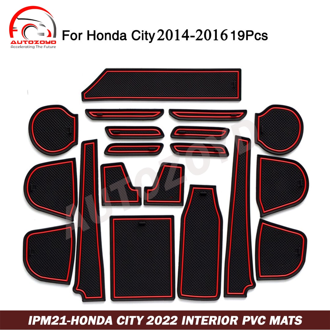 Honda City 2022 Interior PVC Mats