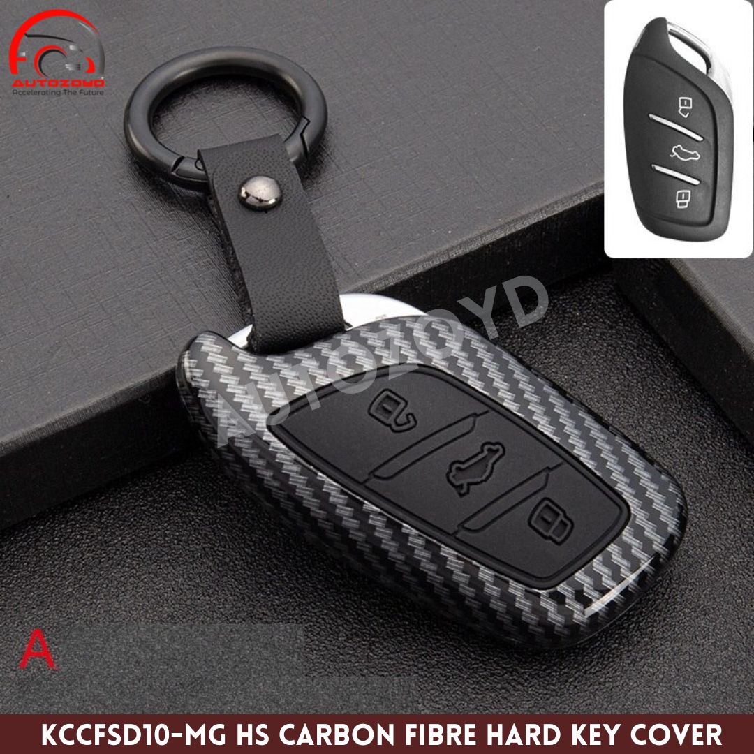 MG HS Carbon Fibre Hard Key Cover