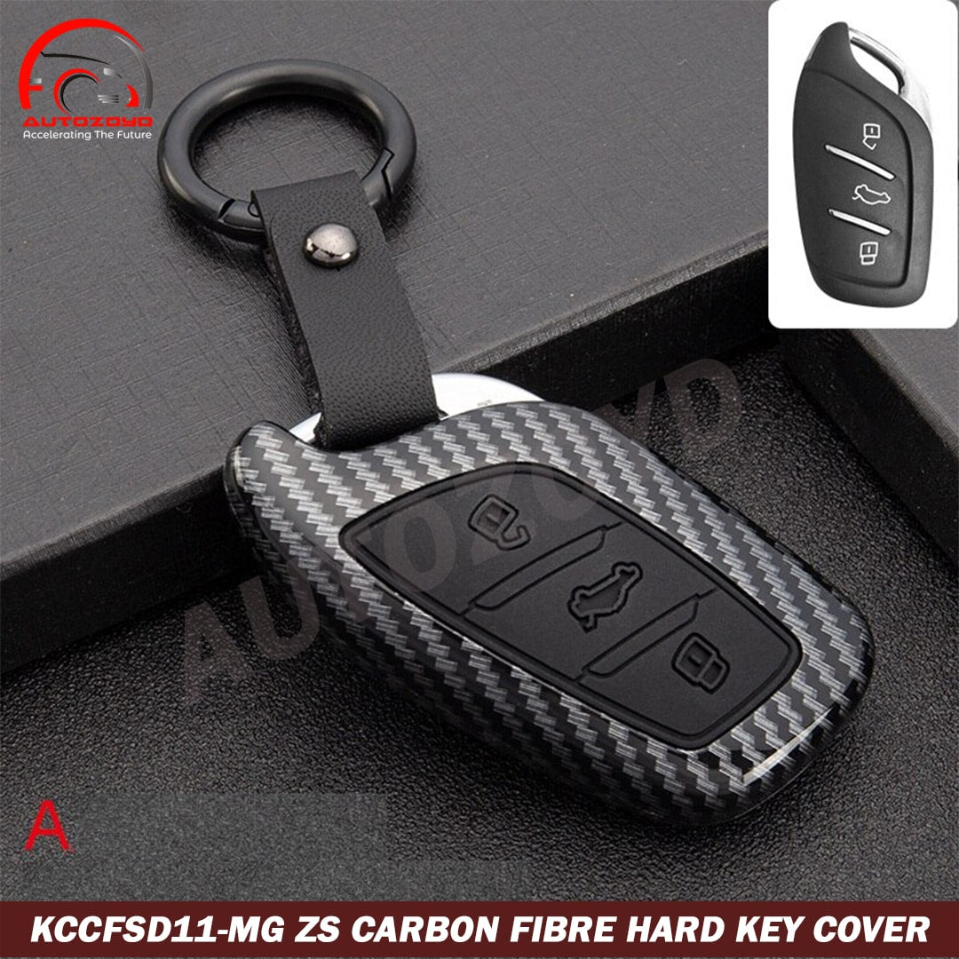 MG ZS Carbon Fibre Hard Key Cover