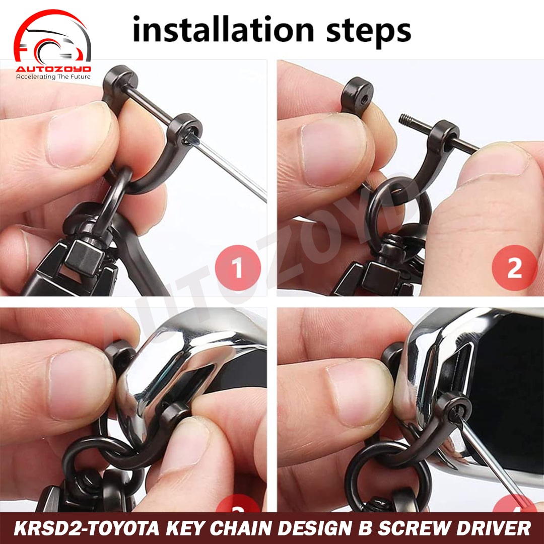 Toyota Key Chain Design B Screw Driver