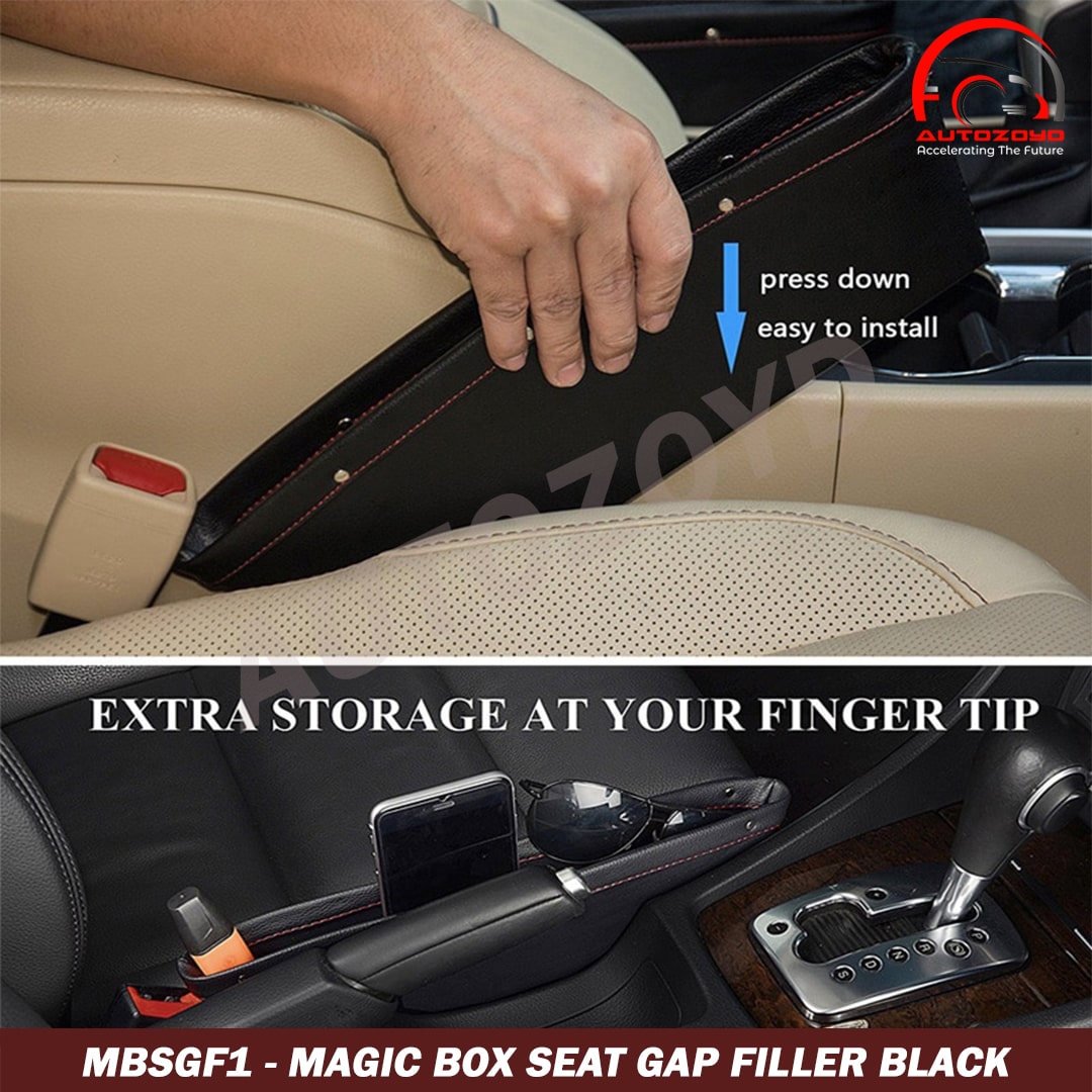 Magic Box Seat Gap Filler Black