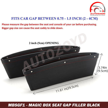 Magic Box Seat Gap Filler Black