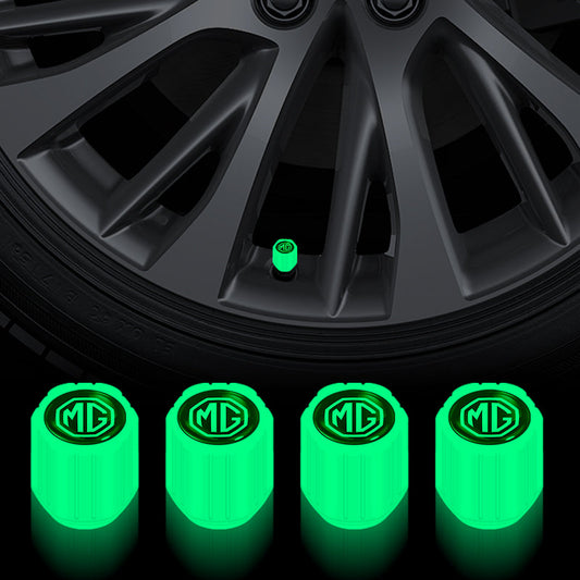 4pc Illuminous Neon Tyre Valve For MG