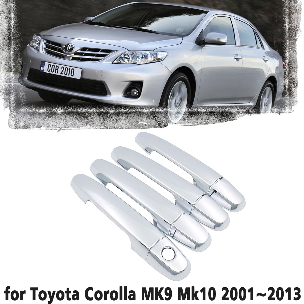 Toyota corolla 2009-2013 Chrome Handle - Toyota Corolla 2009,2010,2011,2012,2013(E140) - Door Chrome Handle Covers/Door Handle Trim/Door Handle Cover