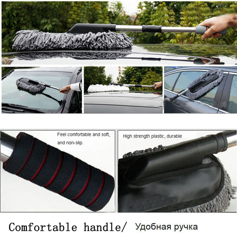 Car Microfibre Cleaning Duster Extendable For Car