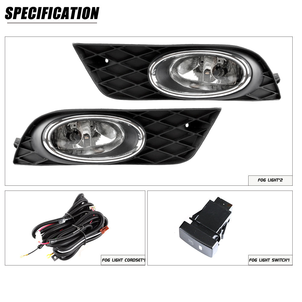 Honda Civic Rebirth 2013-2015 Fog Lamp Cover