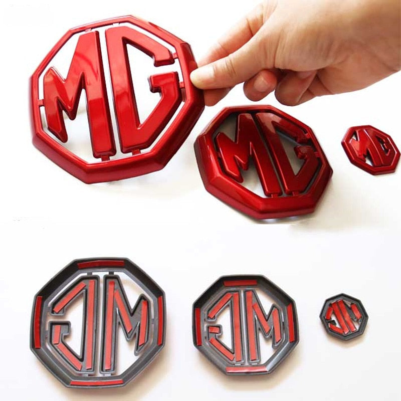 MG HS 3pc Set Logo Red - Morris Garage HS/MG HS