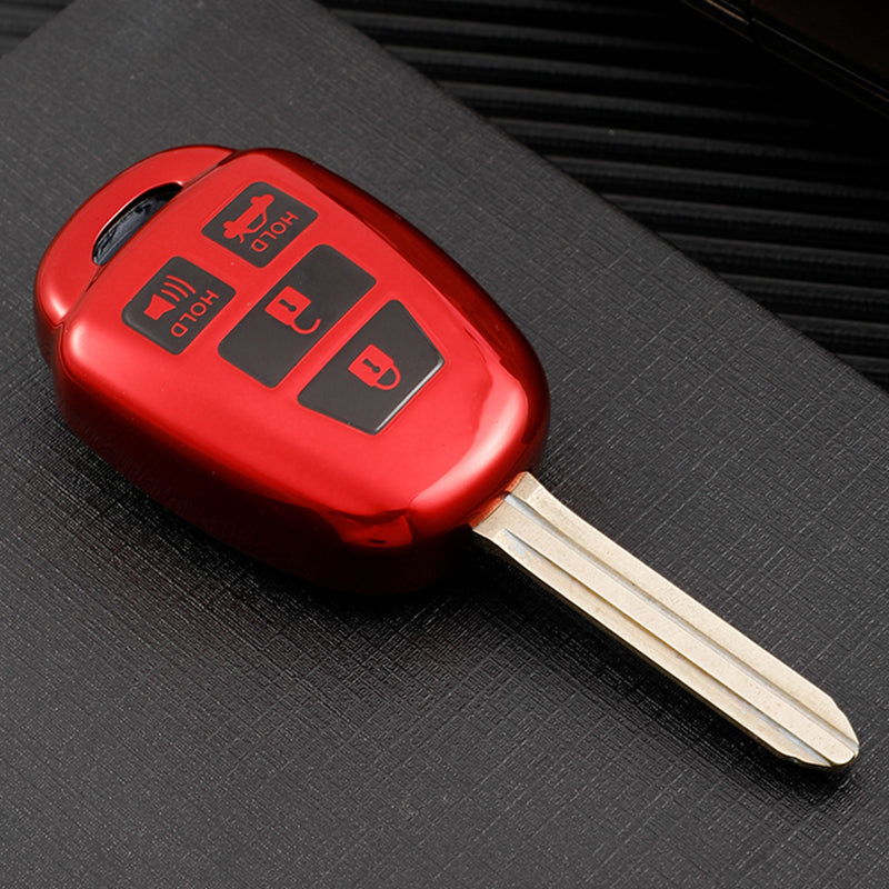 Toyota Corolla 15 Red TPU Key Cover