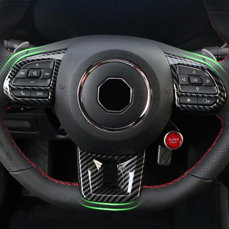 MG HS 3pc Steering Kit Carbon Fibre