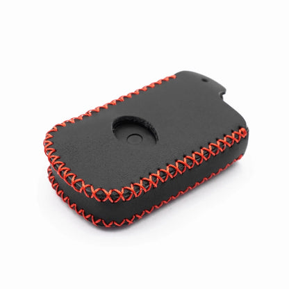 Corolla X Leather Red Stich Key Cover