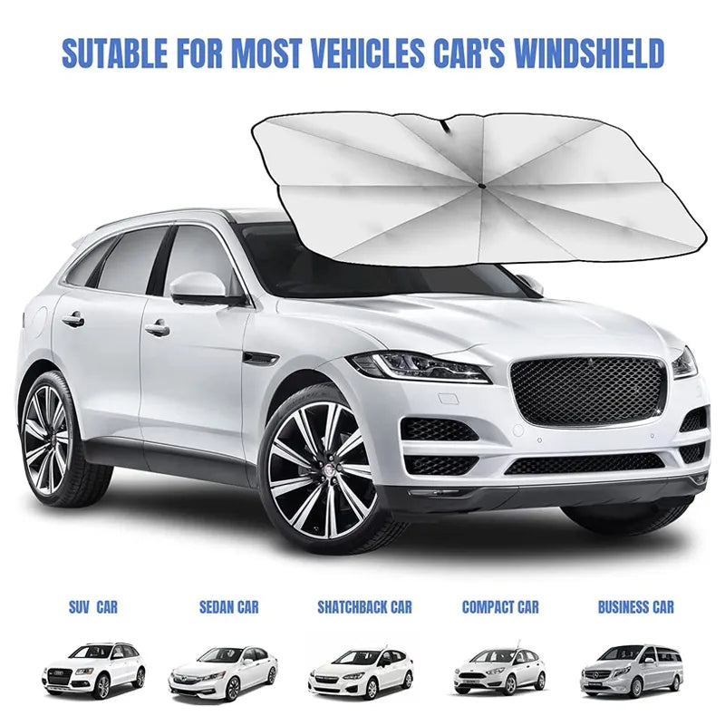 Car Universal Sunshade and Privacy Shade For Windscreen Sun Protection