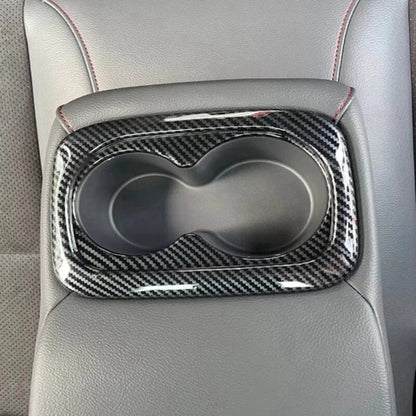 Honda Civic 2022 Cupholder Cover Carbon Fibre