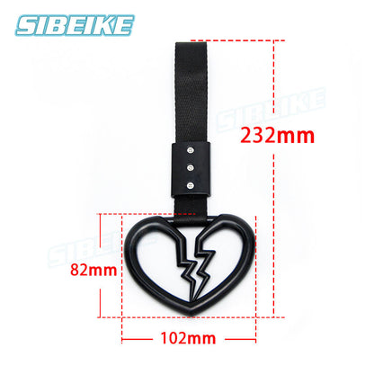 Broken Heart JDM Hanging Black