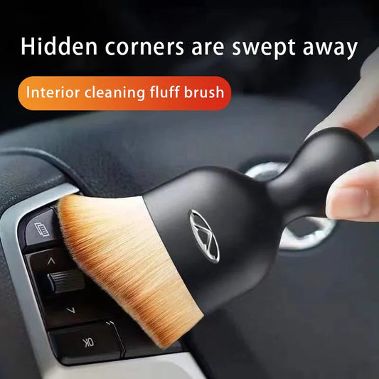 Detailing Brush Thick Heavy Fur Universal For Car and Office Use