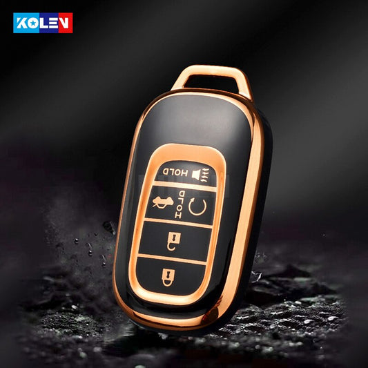 Black gold Honda Civic 2022 TPU Key Cover