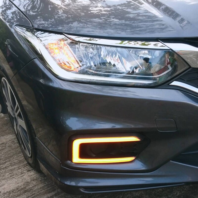 Reverse C Design Honda City 22 DRL Fog Lamp Cover