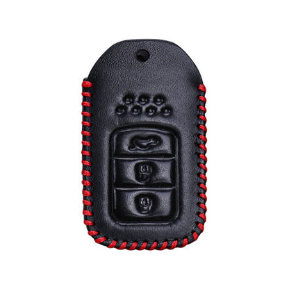 Honda Civic X Leather Red Stich Key Cover