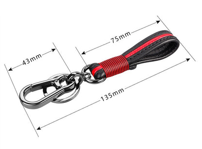 Universal Screw Driver Keychain Red