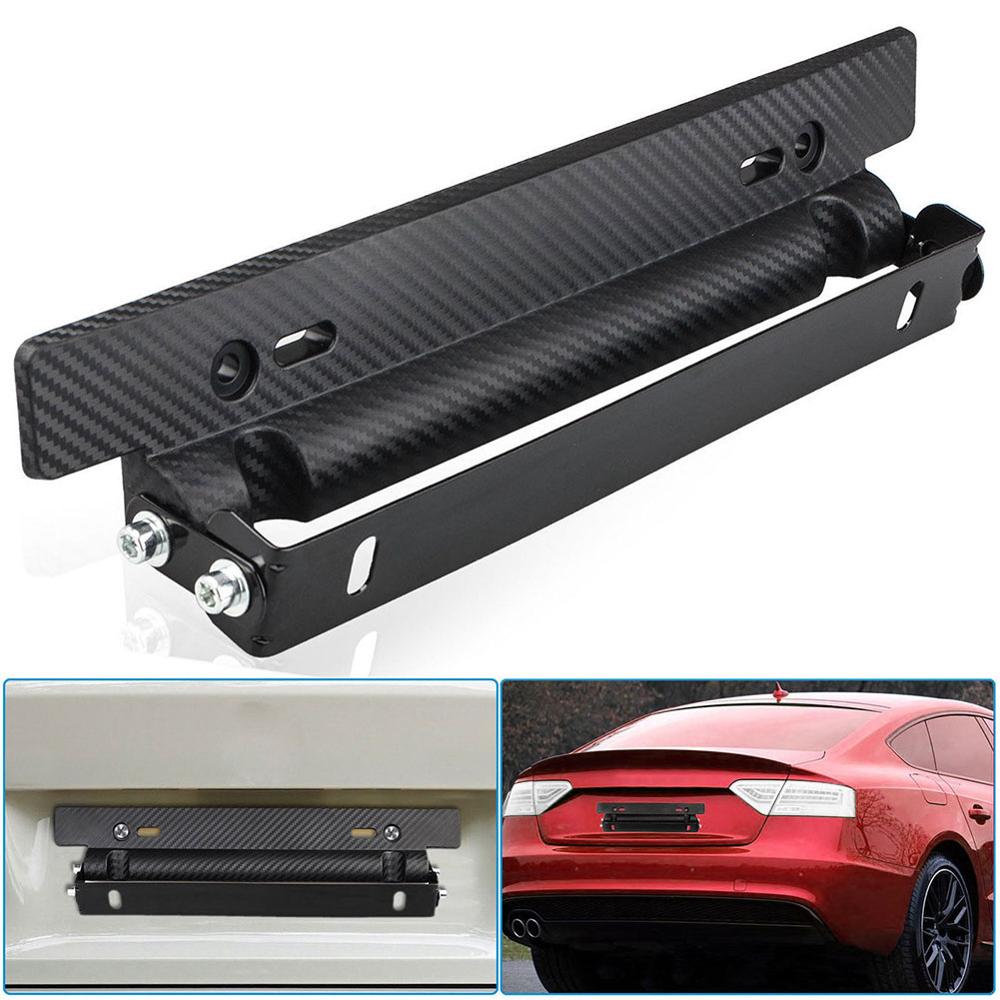 Number Plate Tilter Carbon fiber Black - Carbon Fiber Pattern/Carbon Fiber