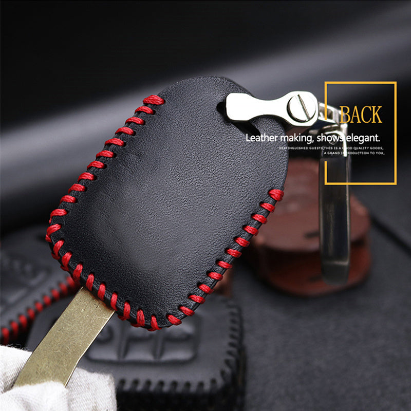 Honda BRV Leather Red Stich Key Cover