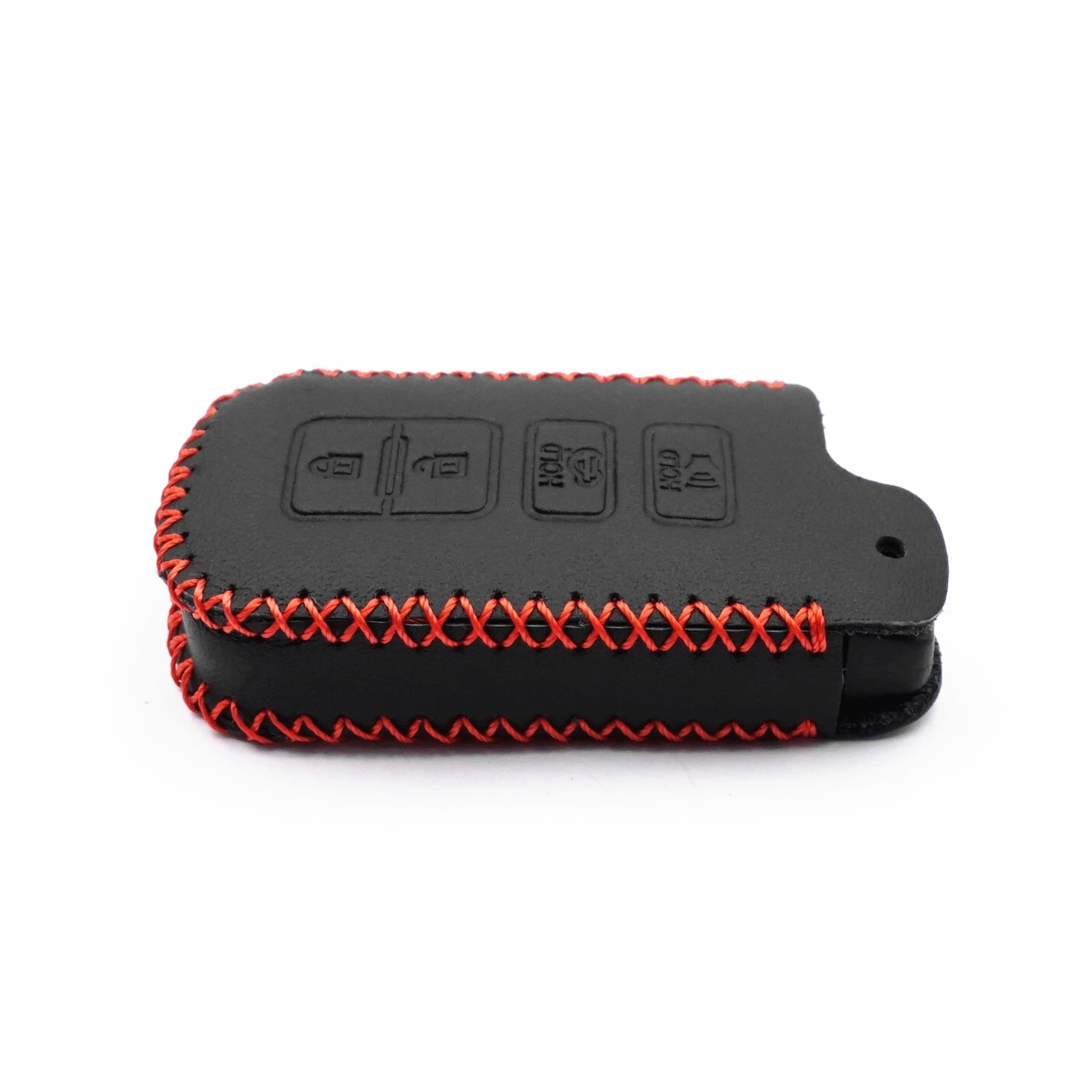 Corolla X Leather Red Stich Key Cover