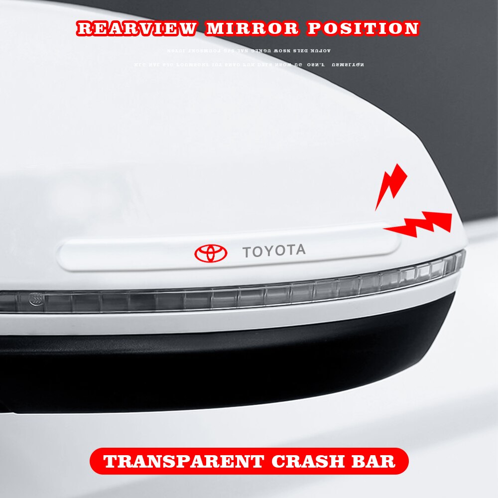 Toyota Transparent Door Bowl And Handle Protector