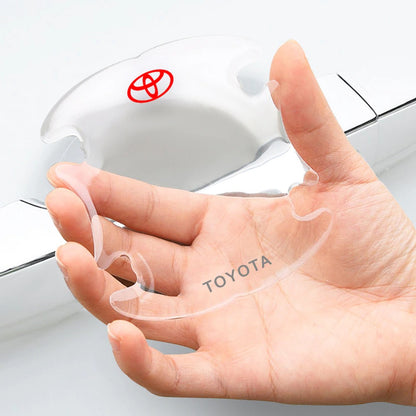 Toyota Transparent Door Bowl And Handle Protector