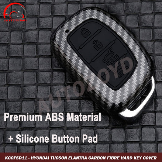 Hyundai Tucson/Elantra Carbon Fibre Hard Key Cover