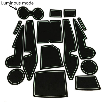 Toyota Corolla White Interior PVC Mats