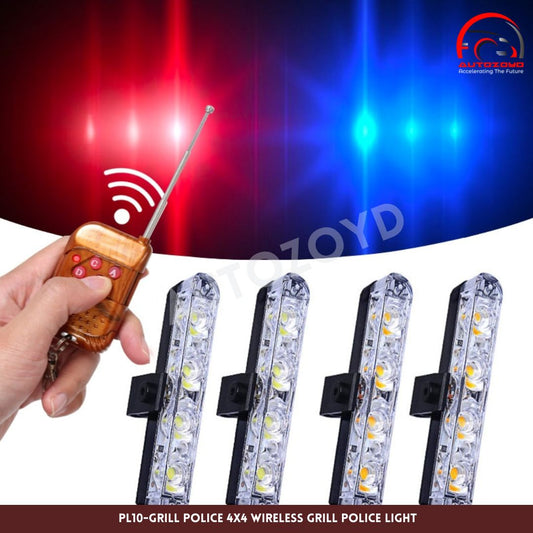 Grill Police 4x4 Wireless Grill Police Light