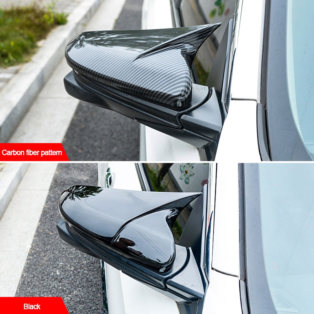 Honda Civic 2016-2021 Side Mirror Cover Batman Carbon Fibre